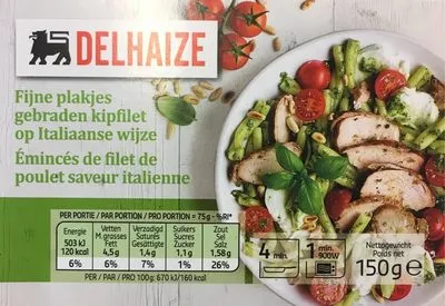 Filet de poulet italien Delhaize 150 g, code 5400112270400