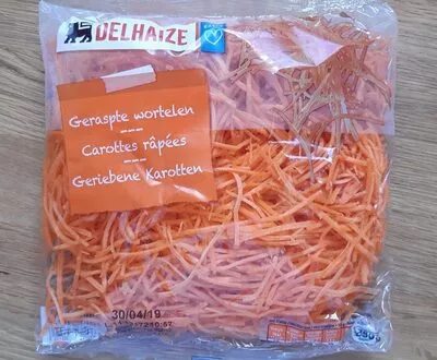 Carottes râpées Delhaize 250 g, code 5400112303122