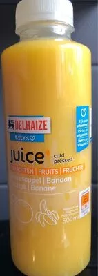 Jus de fruit Banane Orange Delhaize 500 ml, code 5400112338209