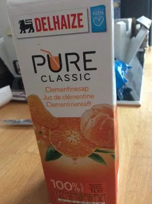 Pure classic clementine Delhaize 1, code 5400112352809