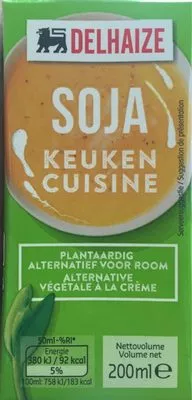 Soja cuisine Delhaize 200ml, code 5400112528228