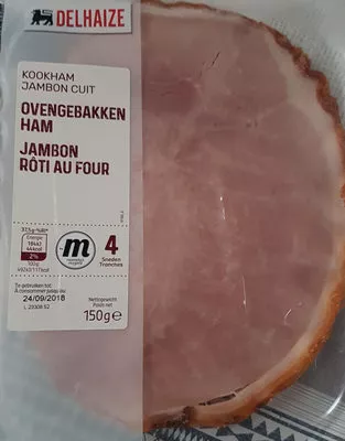 Jambon rôti au four Delhaize 150 g, code 5400112549940