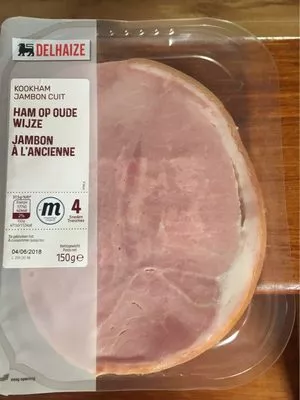 Jambon a l'ancienne Delhaize 150 g, code 5400112550021