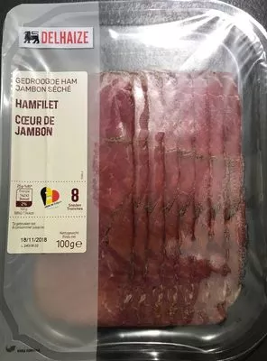 Coeur de jambon Delhaize 100 g, code 5400112716021