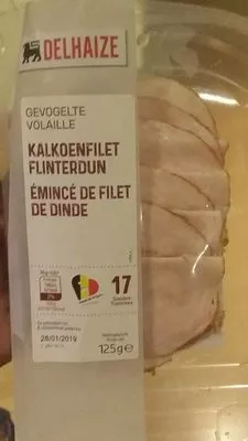 Kalkoenfilet Delhaize 125 g, code 5400112717127