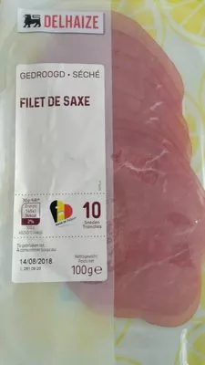 Filet de saxe Delhaize 100 g, code 5400112717530