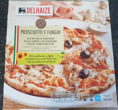 prosciutto e funghi Delhaize 360 g, code 5400113405733