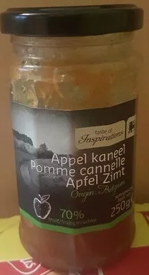 Confiture Pomme-Cannelle Delhaize , code 5400113521006