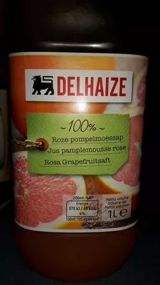 100% jus pamplemousse rose Delhaize 1 l, code 5400113529231