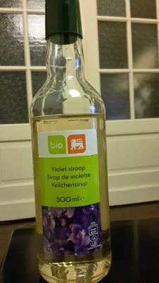 Sirop de violette bio DELHAIZE 500ml, code 5400113544890