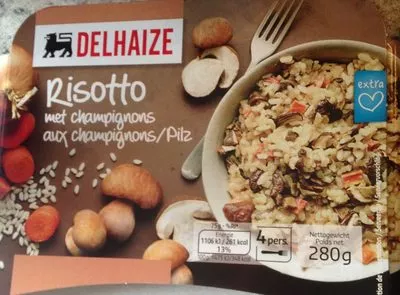 Risotto aux champignons Delhaize 280 g, code 5400113554059