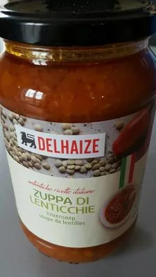 Soupe de lentille Delhaize , code 5400113612421