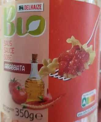 Sauce Arrabbiata bio Delhaize 350 g, code 5400113653080