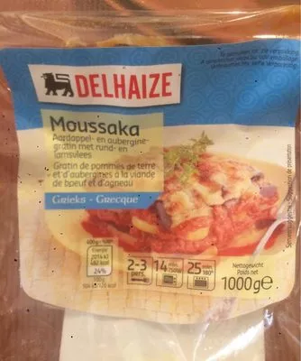 Moussaka Delhaize 1000 g, code 5400119007894