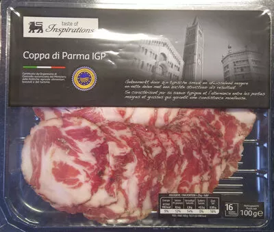 Coppa di Parma IGP Taste of Inspirations, Delhaize 100 g, code 5400119515597