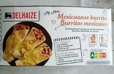 Burritos mexicains Delhaize 800 g, code 5400119520041