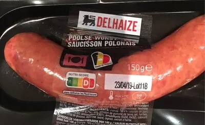 Saucisson Polonais Delhaize 150 g, code 5400119520751