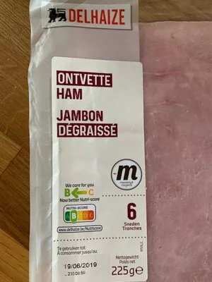 Jambon degraissé Delhaize 225 g, code 5400119526869