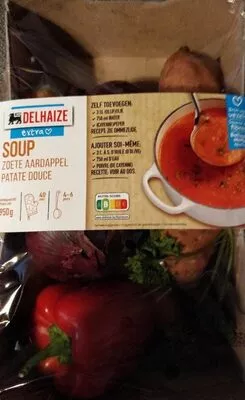 Soupe patate douce Delhaize , code 5400119531368