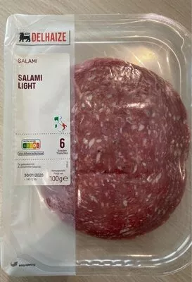 Salami light Delhaize 100 g, code 5400119536042