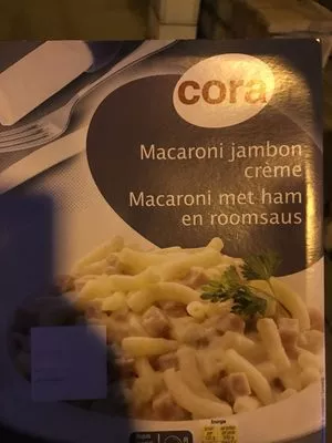 Macaroni jambon crème Cora 500 g, code 5400134350104