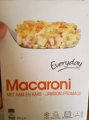 Macaroni Jambon-Fromage Everyday 500 g, code 5400141165043