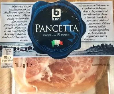 Pancetta Boni 100 g, code 5400141191059