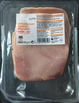 ontvette ham everyday 250g, code 5400141197297