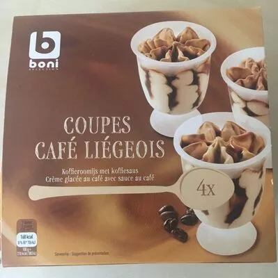 Coupes café liégeois Boni , code 5400141211252