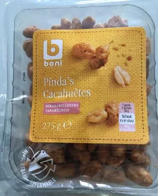 Pinda's cacahuètes Boni 275 g, code 5400141270655