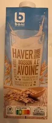 Boisson à l'avoine Boni , code 5400141301830