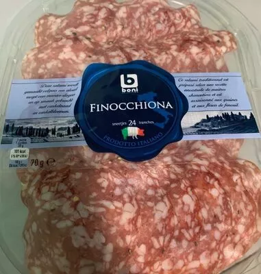 Finocchiona Colruyt, Boni 70 g, code 5400141323467