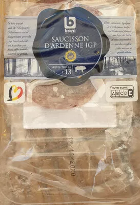 saucisson d Ardenne Igp boni,  Boni Selection 150 g, code 5400141364057