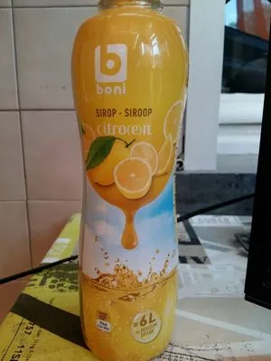 Sirop citron Boni 75cl, code 5400141393163