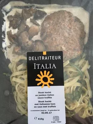 Steak haché au jambon italien Delitraiteur , code 5400149018341