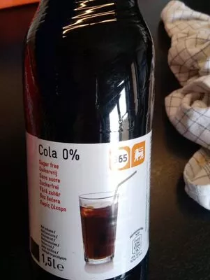 Cola zero Delhaize 365 (Delhaize) 1,5l, code 5400601052838