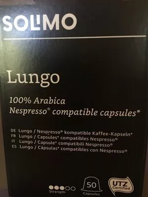 Cafe Lungo SOLIMO , code 5400606005204