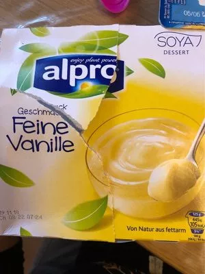 Soya Dessert, Vanille Alpro 500 g, code 54051140