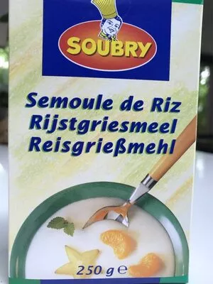 Semoule de riz SOUBRY 250g, code 5410028636009