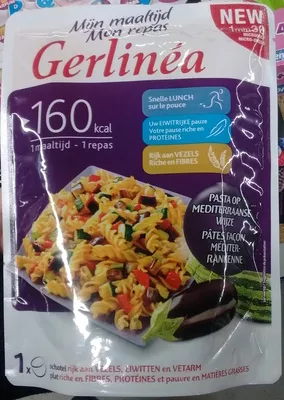 Mon Repas Pâtes Façon Méditerranéenne Gerlinéa 150 g, code 5410063009172