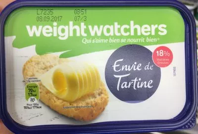 Envie de tartine Weight Watchers 250 g, code 5410093161642