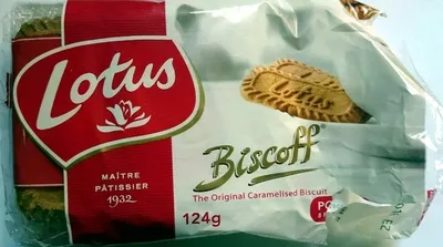 Biscoff Lotus 124 g, code 5410126006339