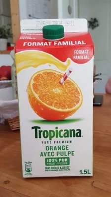 Tropicana pure premium Orange avec pulpe Tropicana 1,5 l, code 5410188030631