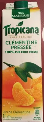 Clémentine pressée Tropicana , code 5410188031874