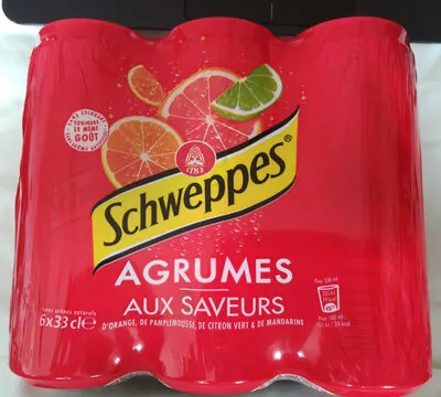 Schweppes agrumes Schweppes 6x33 cl, code 5410221205170