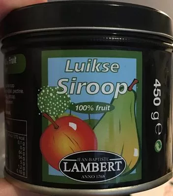 Sirop de Liège Jean-Baptiste Lambert 450 g e, code 5410461450217