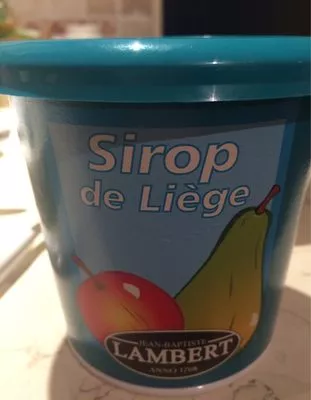 Sirop de Liège Jean-Baptiste Lambert , code 5410461450613