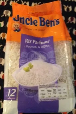 Riz parfumé (basmati & indica) Uncle Ben's, Uncle Bens , code 5410673002235