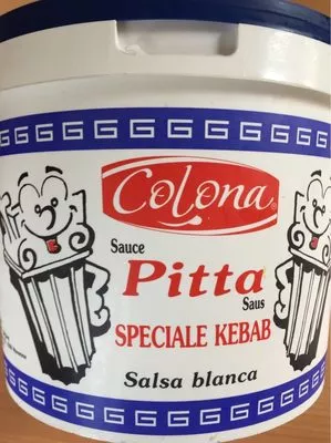 Sauce Pitta spéciale Kebab Colona 5 L, code 5410803800465