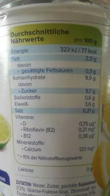 Limette-Zitrone alpro 500g, code 5411188112747